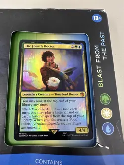 Magic the Gathering - Doctor Who Blast Past Commander Deck First Eight Doctors - Image 3