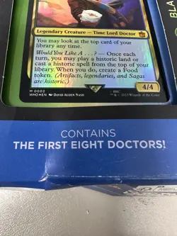 Magic the Gathering - Doctor Who Blast Past Commander Deck First Eight Doctors - Image 4