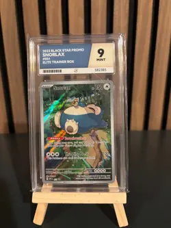 2023 POKEMON SVP EN-SV BLACK STAR PROMO 151 ELITE TRAINER BOX #051 SNORLAX ACE 9 - Image 1