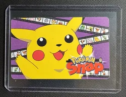 1999 Pokemon Snap Blockbuster Video Smart Card Pikachu Nintendo Promo - Image 1
