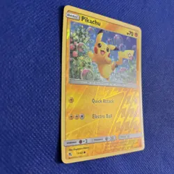 Pikachu 19/68 Hidden Fates 2019 REVERSE HOLO FOIL Pokemon TCG Card - NM - Image 2