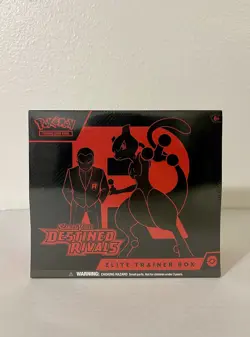 Pokemon Center Scarlet & Violet Destined Rivals Elite Trainer Box ETB Sealed - Image 1
