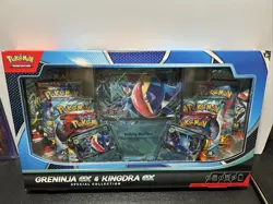 Pokemon TCG Greninja ex and Kingdra ex Special Collection Box New Sealed - Image 1