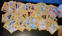 Vintage Pokemon Base Set x252 Commons/Uncommons Lightly/Moderately Played Lot - Image 1