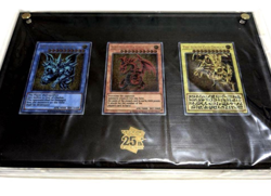 Yu-Gi-Oh! 25th Anniversary Stainless Steel Egyptian God Cards Commemorative NEW - Image 1