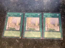 3X Realm of Light LODT-EN053 - Yugioh Yu Gi Oh! 3 Playset Mixed - Image 1