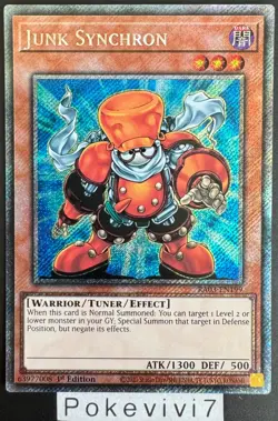 Carte YU-GI-OH! JUNK SYNCHRON RA03-EN199 PSR NEUF - Image 1