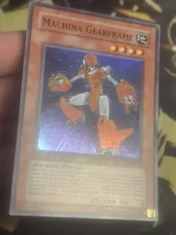 Yugioh: Machina Gearframe - SDMM-EN002 - Super Rare - 1st Edition - LP - Image 3