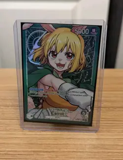 Carrot L OP08-021 Parallel English ONE PIECE Card Game Two Legends - NM - Image 1