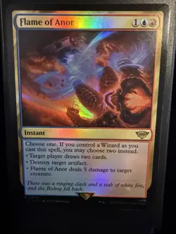 Magic: The Gathering LOTR Flame of Anor *FOIL NM Card #0203 - Image 1