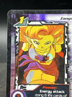 Zanya Promo Dragon Ball Z DBZ Score Holo Foil Card- Bojack Unbound Light Played - Image 3