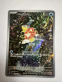 Pokemon TCG Magikarp Scarlet & Violet Paldea Evolved Holo Card 203/193 - Image 2