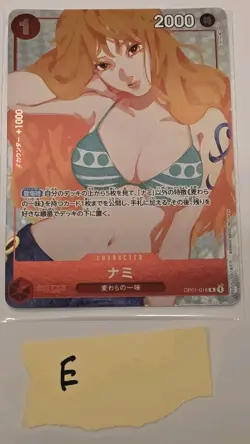 Nami OP01-016 R Premium Card Collection Girls Edition ONE PIECE Card Game TCG NM - Image 1