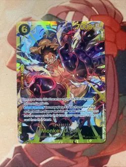 OP10-118 Monkey.D.Luffy SEC - One Piece TCG English Card Near-Mint Secret Rare - Image 1