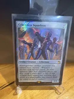 Cybermen Squadron - SURGE FOIL - WHO - 0781 - MTG Doctor Who - Image 1