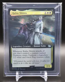 Rufus Shinra Extended Art FOIL 0503 Final Fantasy Magic: The Gathering MtG - Image 1