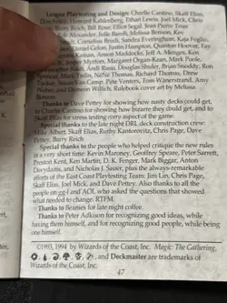 Magic the Gathering 3rd Edition Revised Rule Booklet VG! - Image 3