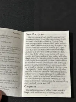 Magic the Gathering 3rd Edition Revised Rule Booklet VG! - Image 4