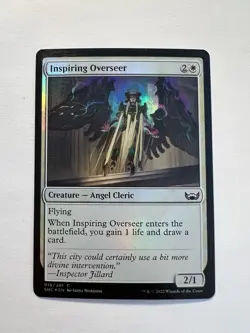 Inspiring Overseer - FOIL - MTG Streets of New Capenna - NM - Image 1