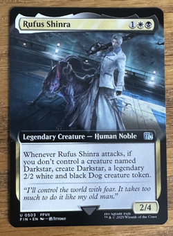 MTG Final Fantasy, Rufus Shinra - Borderless - Image 1