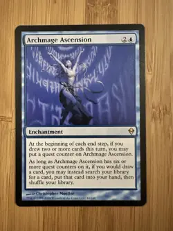 MTG Magic the Gathering Archmage Ascension Zendikar NM - Image 1