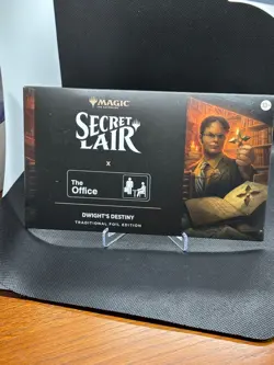 Magic The Gathering Secret Lair The Office Dwight’s Destiny Foil Edition SEALED - Image 1