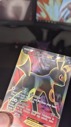 Umbreon EX - 119/124 - Fates Collide - Pokemon Card - LP - Print Bubble - Image 3