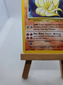 Pokemon TCG Ninetales 12/102 Base Set Unlimited Holo Rare Vintage 1999 WOTC - Image 5
