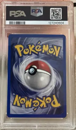 1999 Pokemon Jungle Rocket Scyther Holo 1st Edition PSA 8 - Image 2