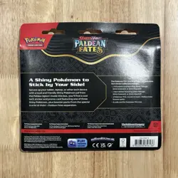 Paldean Fates Tech Sticker Collection [Fidough] - Pokemon TCG - Sealed - Image 2