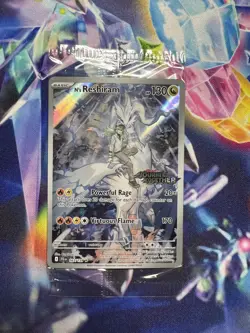 N's Reshiram 167/159 Pokemon Journey Together Enhanced Box Topper Sealed Promo - Image 1