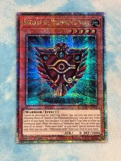 YUGIOH SHIELD OF THE MILLENNIUM DYNASTY QUARTER CENTURY SECRET RARE INFO-EN003 - Image 1