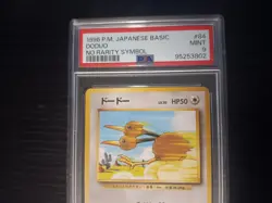 PSA 9 Mint Doduo No. 84 No Rarity Symbol 1996 Japanese Graded Card - Image 2