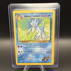 Pokemon Card - Sabrina's Golduck Gym Challenge 30/132 Rare NM never played - Image 1