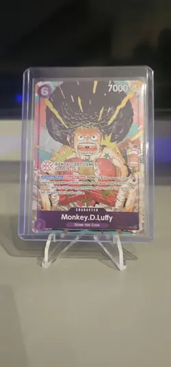 Monkey D Luffy OP07-073 BANDAI Card Games Fest 25-26 Promo One Piece Cards - Image 1