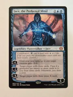 MTG Jace, the Perfected Mind Phyrexia: All Will Be One 057/271 Regular Rare - Image 2