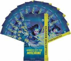 Magic: The Gathering March of the Machine Collector Booster 12 OPEN Packs - Image 5