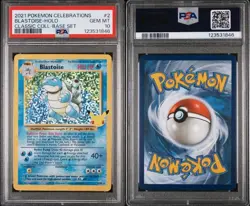 Blastoise 2/102 • PSA 10 Celebrations: Classic Collection Base Set Holo Pokemon - Image 3