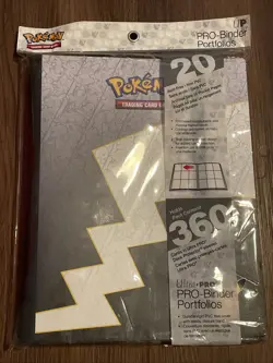 Ultra Pro 25th Anniversary Pokemon Pro Binder, Gray - 15823 74427158231 - Image 1