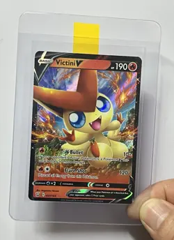 Victini V 021/163 (NM) Ultra Rare Sword & Shield: Battle Styles 2021 Pokemon - Image 3