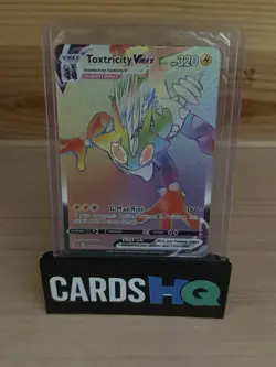 Toxtricity VMAX 196/192 Rainbow Secret Rare - 2020 Pokemon Rebel Clash - Image 1