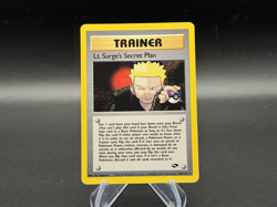 Lt. Surge's Secret Plan - 107/132 Gym Challenge - Pokemon TCG - 2000 - Image 1