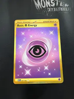 POKEMON ENERGY BASIC PSYCHIC ENERGY 207/165 HYPER RARE 151 - Image 1