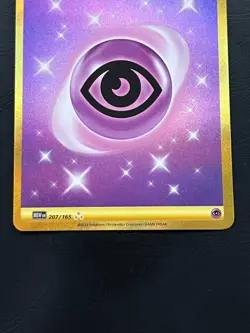 POKEMON ENERGY BASIC PSYCHIC ENERGY 207/165 HYPER RARE 151 - Image 4