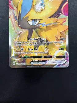 POKEMON ZERAORA VMAX GG42/GG70 RARE HOLO VMAX CROWN ZENITH GALARIAN GALLERY - Image 4