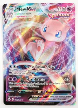 Mew VMax Holo #114/264 - Pokemon Sword & Shield Ultra Rare SWSH08: Fusion Strike - Image 1