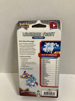 Pokemon TCG: Sun & Moon - Luminous Frost Theme Deck (Alolan Ninetales) - Image 3