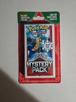 Pokemon Mystery Pack Sealed Seeded 1:10. EX Crystal Guardians Vintage Packs - Image 1