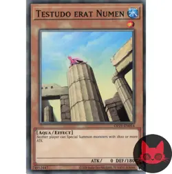 Yugioh Testudo Erat Numen OP21-EN014 Common NM - Image 1