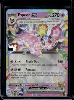 Pokemon Prize Pack Series Cards Espeon ex 034/131 - Image 1